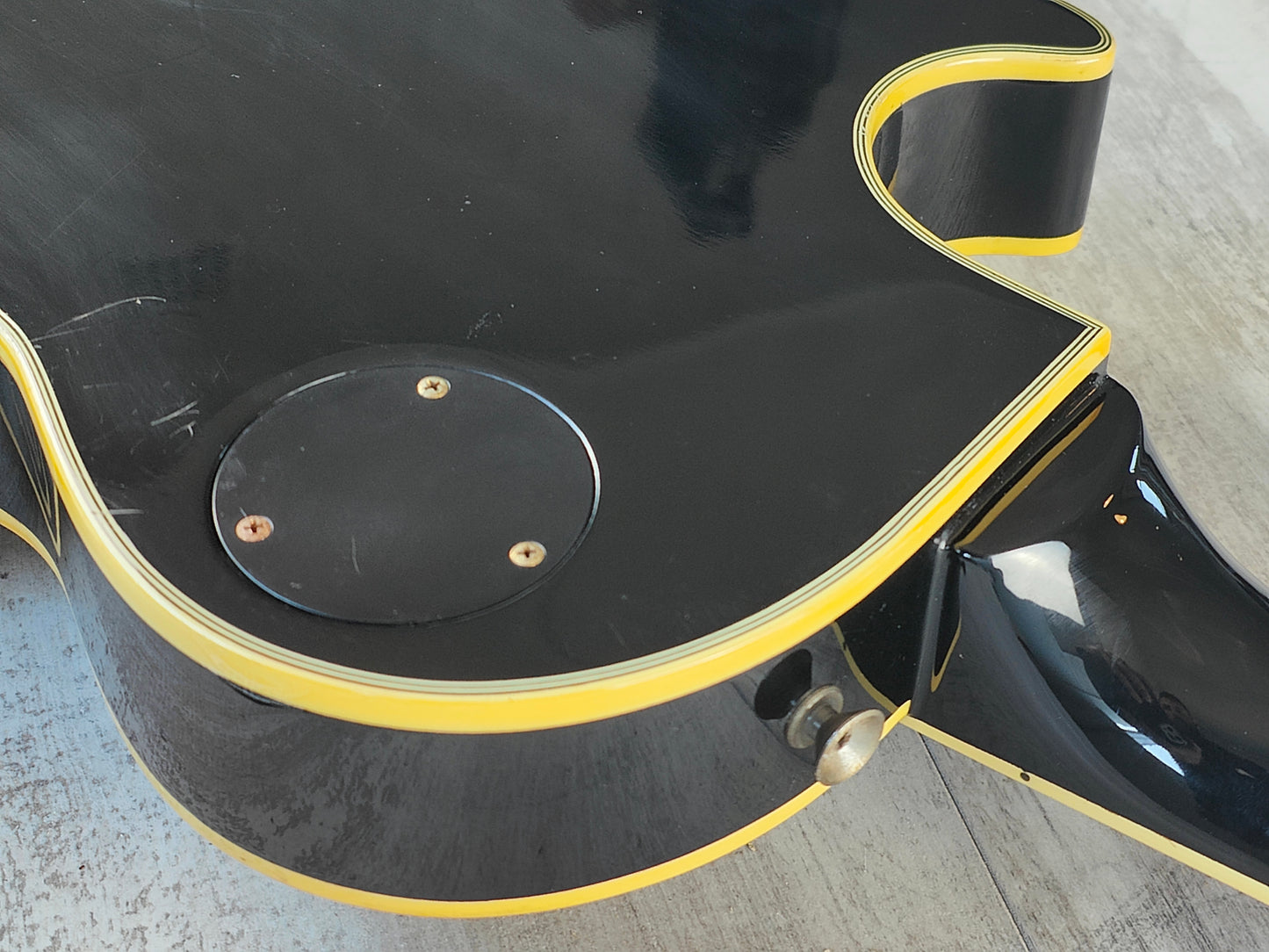 1988 Burny Japan RLC-60 Les Paul Custom (Black)