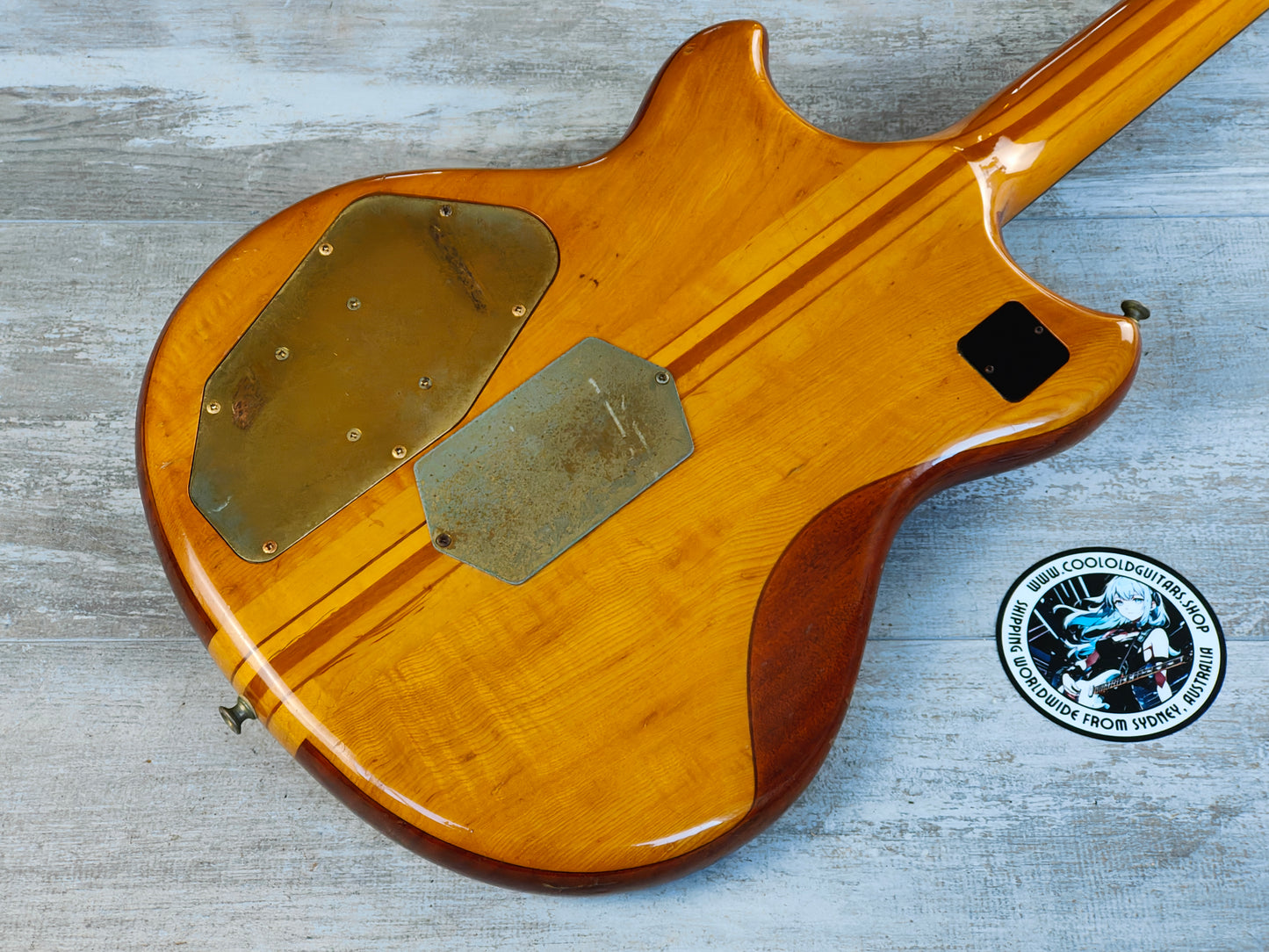 1978 Greco Japan GO-1200 Speedway Custom Order Neckthrough Guitar (Natural)