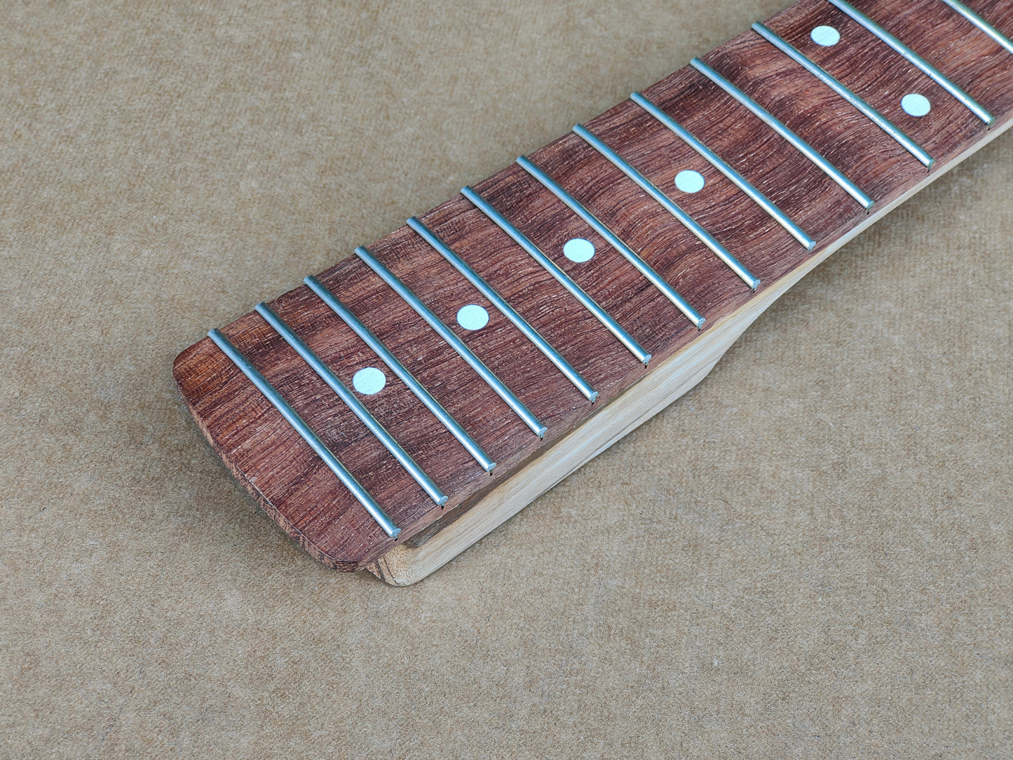 Japanese Stratocaster Neck (for Guitar Project/Build) - Zebrawood?