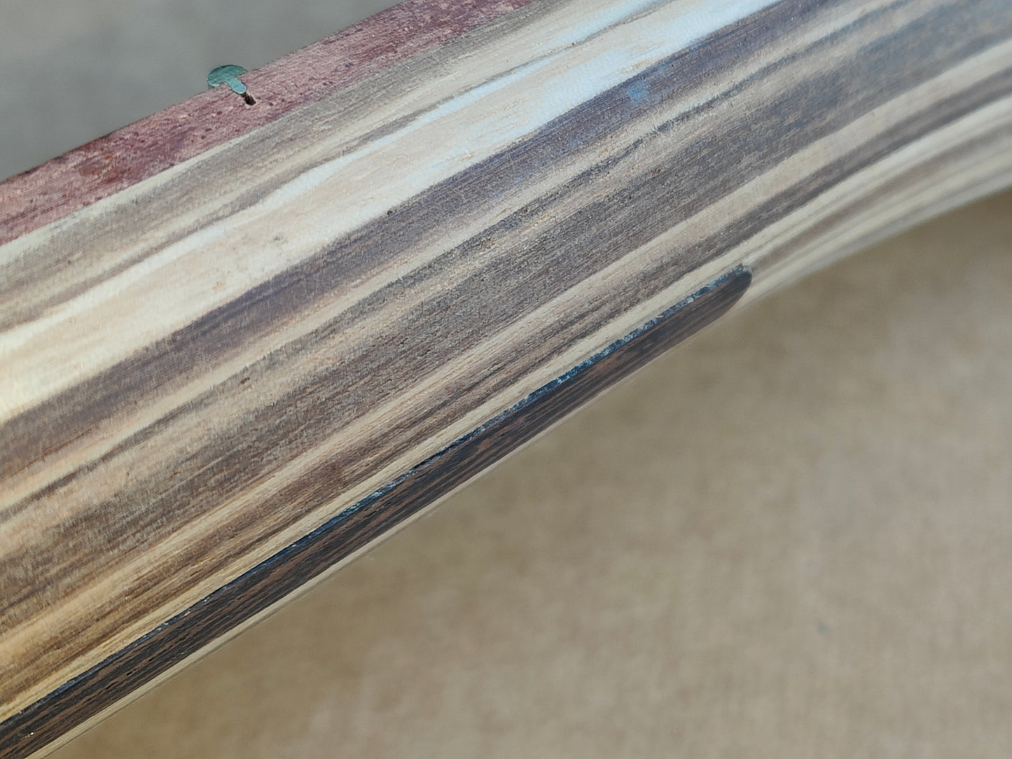 Japanese Stratocaster Neck (for Guitar Project/Build) - Zebrawood?