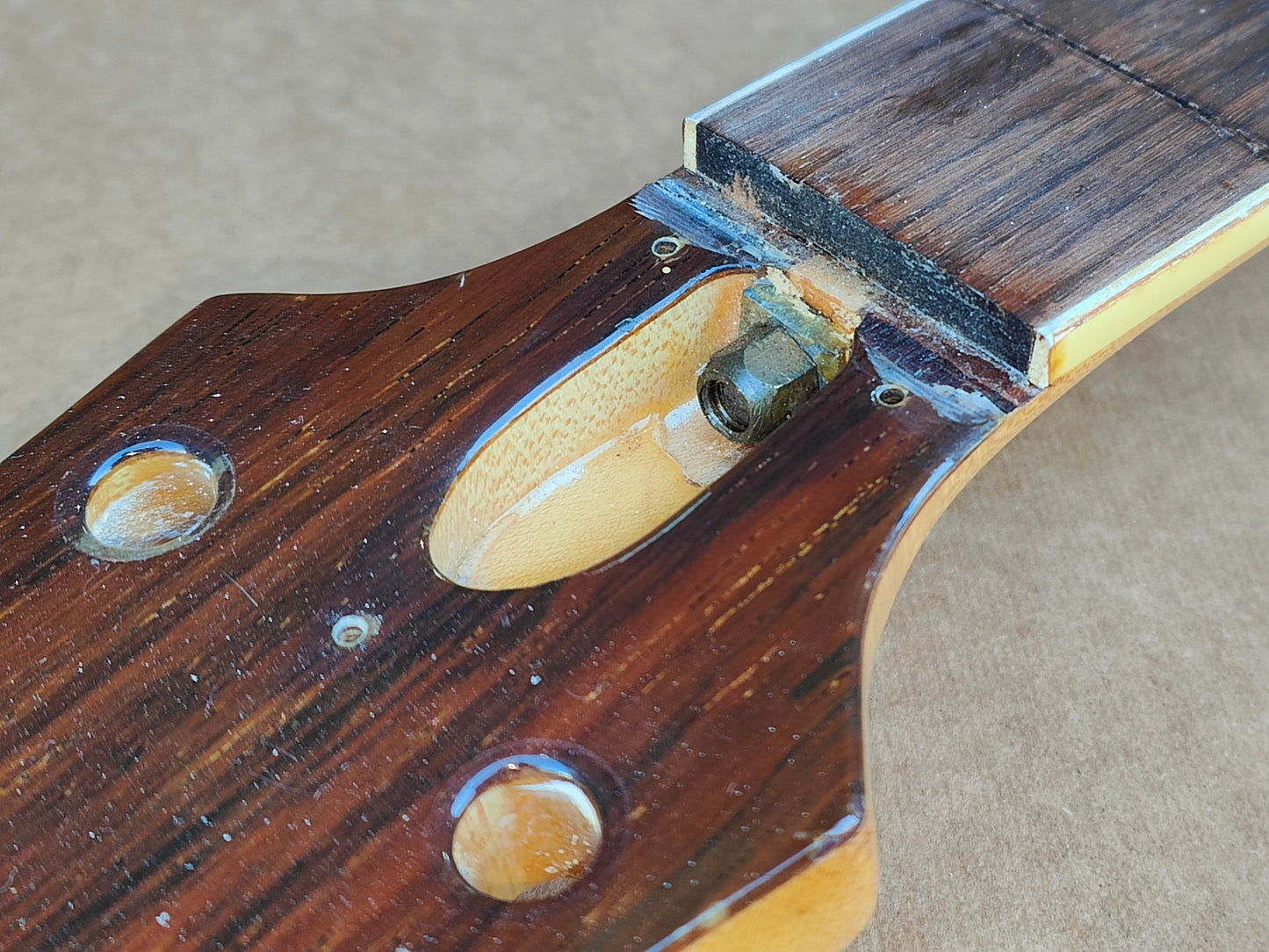 Fernandes Japan Mockingbird Neck (for Guitar Project/Build)