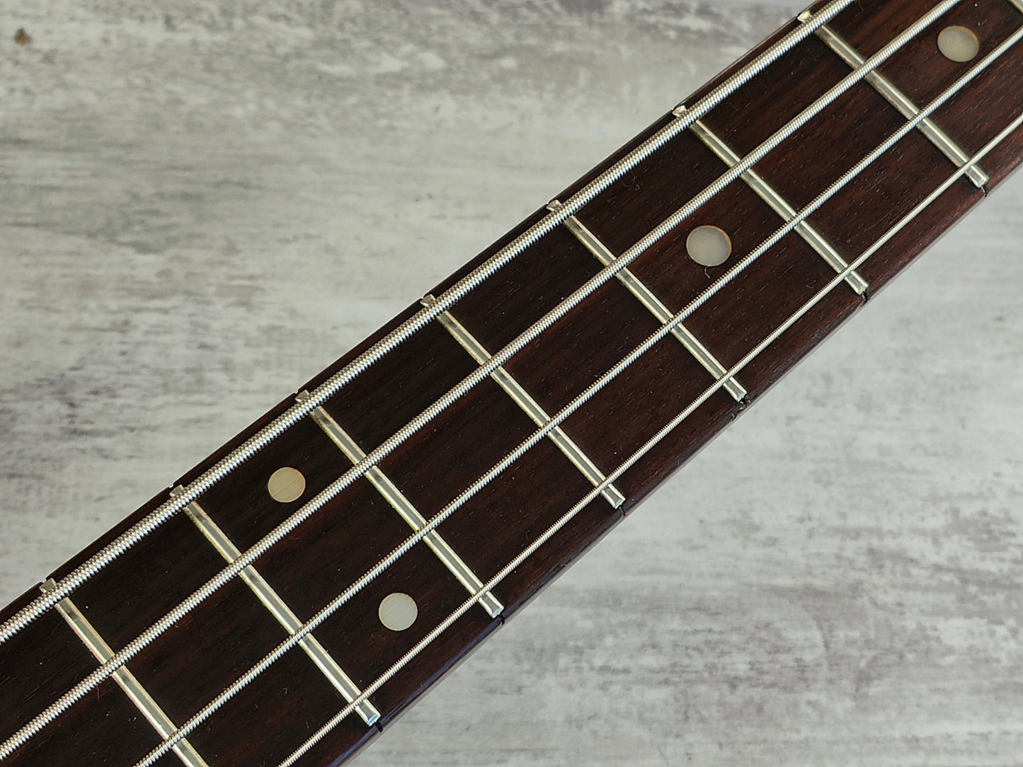 1974 Greco Japan EB420 SG EB Double Cutaway Bass (Cherry Red)