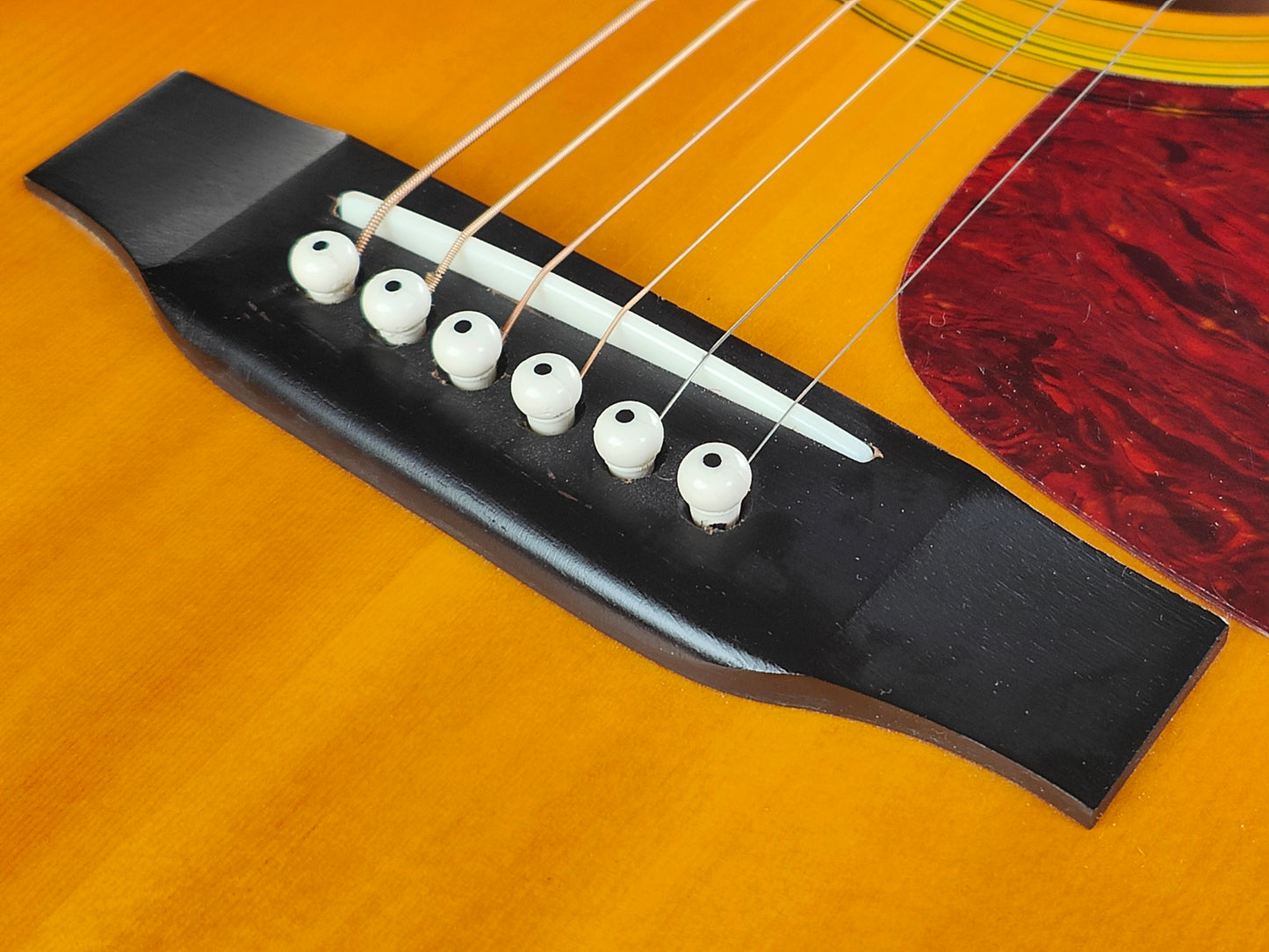 1990 Morris MD-512 Dreadnought Acoustic Guitar (Sunburst)