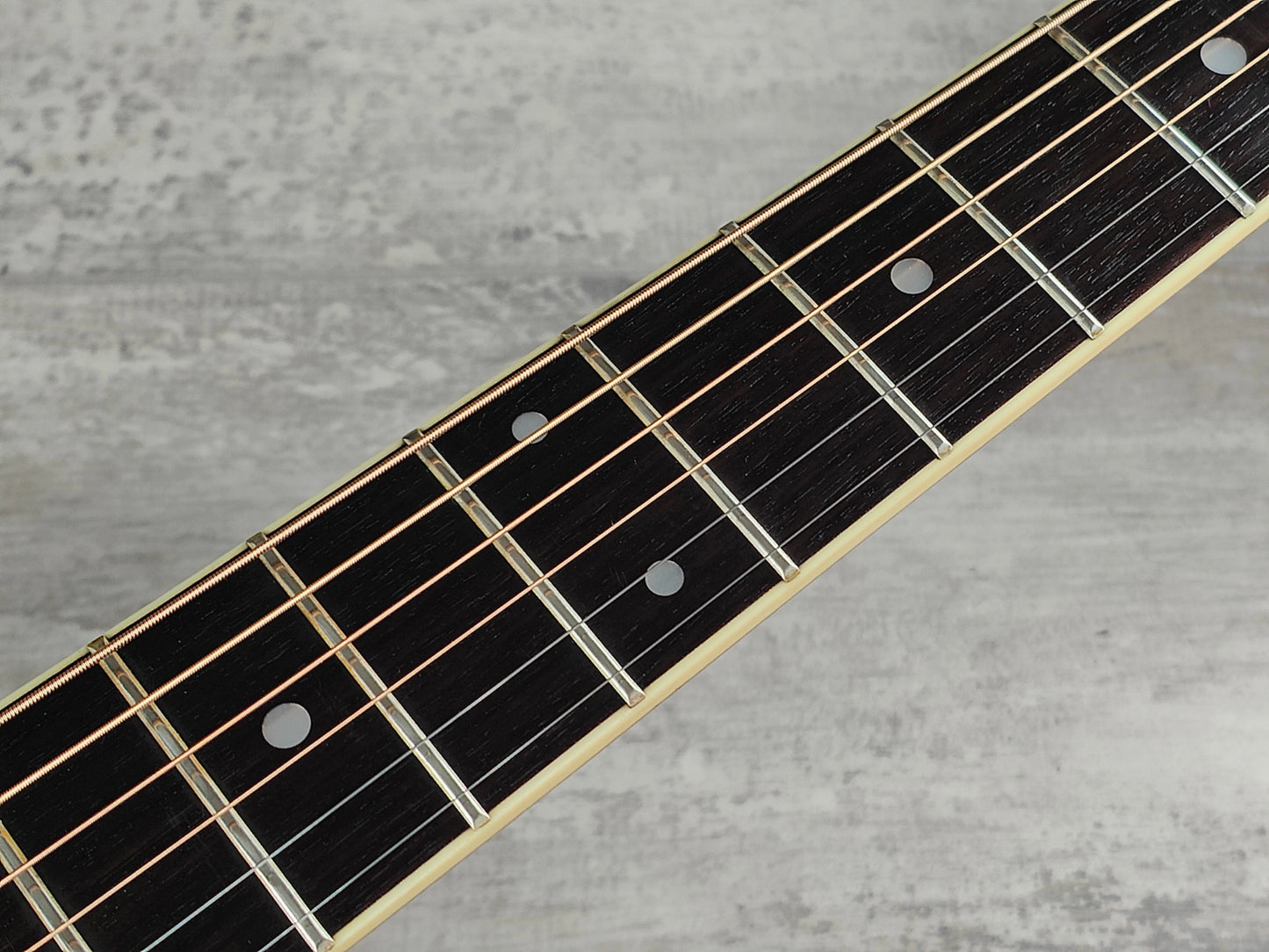 1980's Morris W-35 Dreadnaught Japanese Acoustic Guitar (Natural)