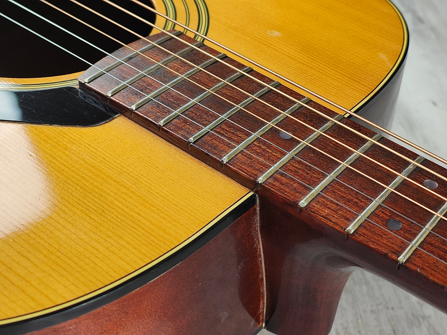 1970's Yamaha Japan FG-120F 00 Auditorium Sized Acoustic (Natural)