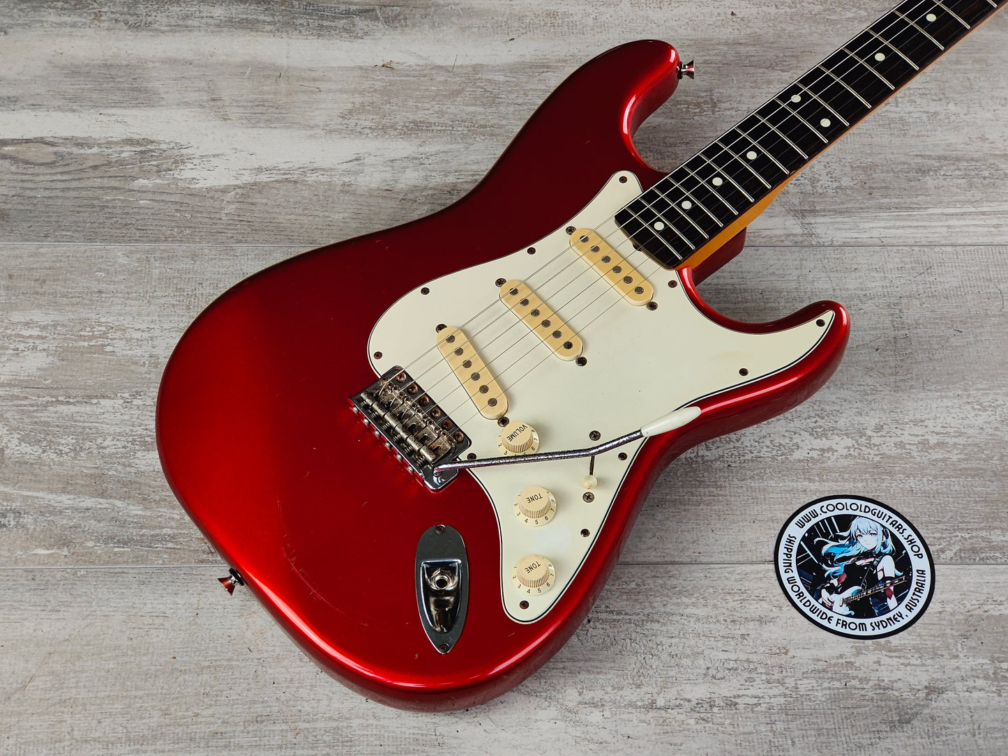 1993 Fender Japan ST62-53 '62 Reissue Stratocaster (Candy Apple Red)