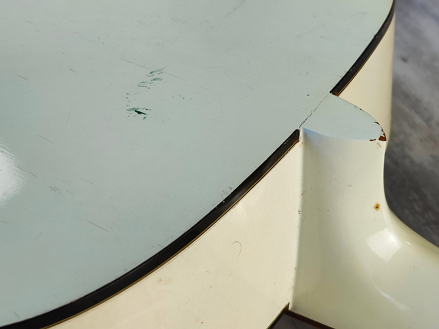 1970's Suzuki Japan F-90W Folk Acoustic Guitar (White)