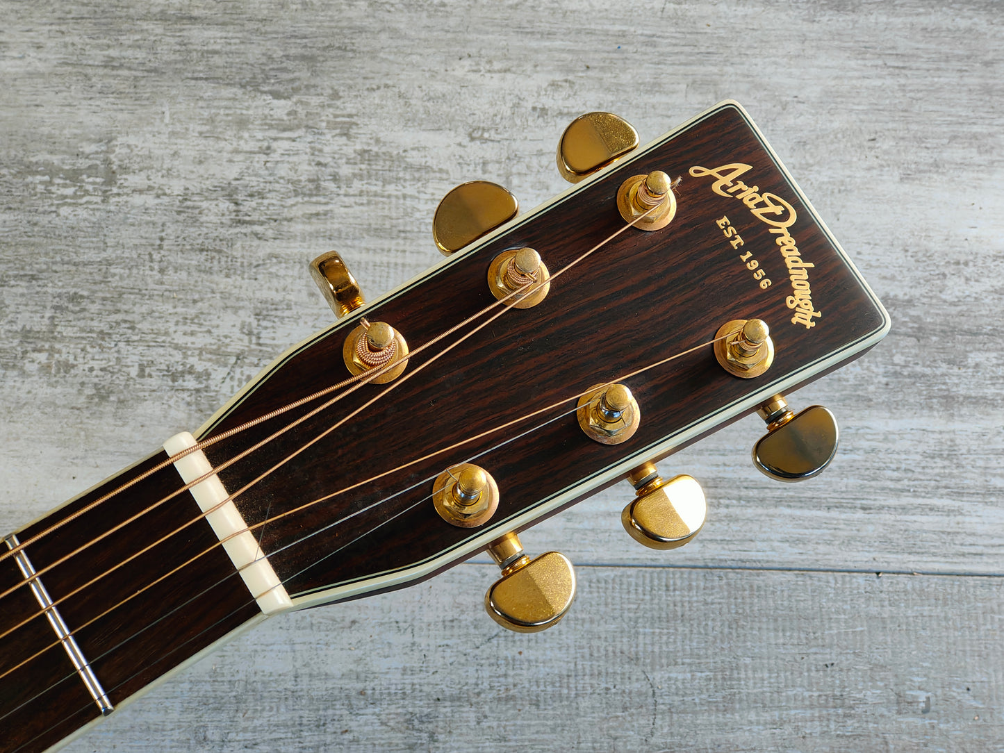 Aria AD-80N Dreadnought Acoustic Guitar (D-41)