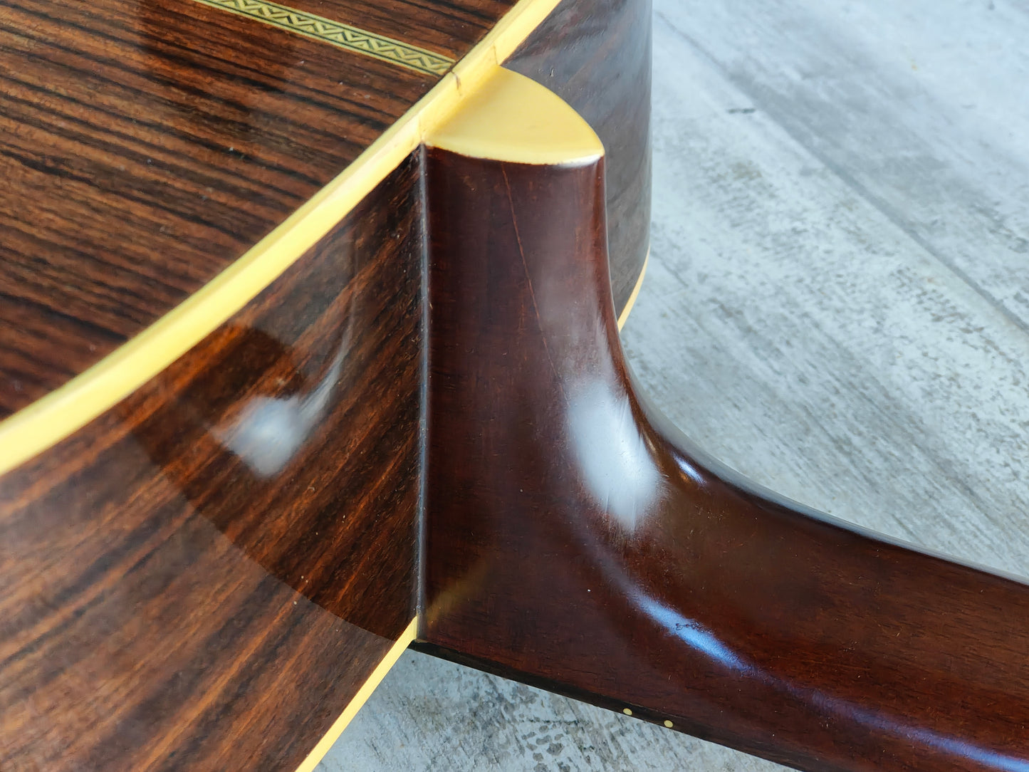 1975 Bluebell Japan (Fujigen) W-350 Dreadnaught Acoustic Guitar (Natural)