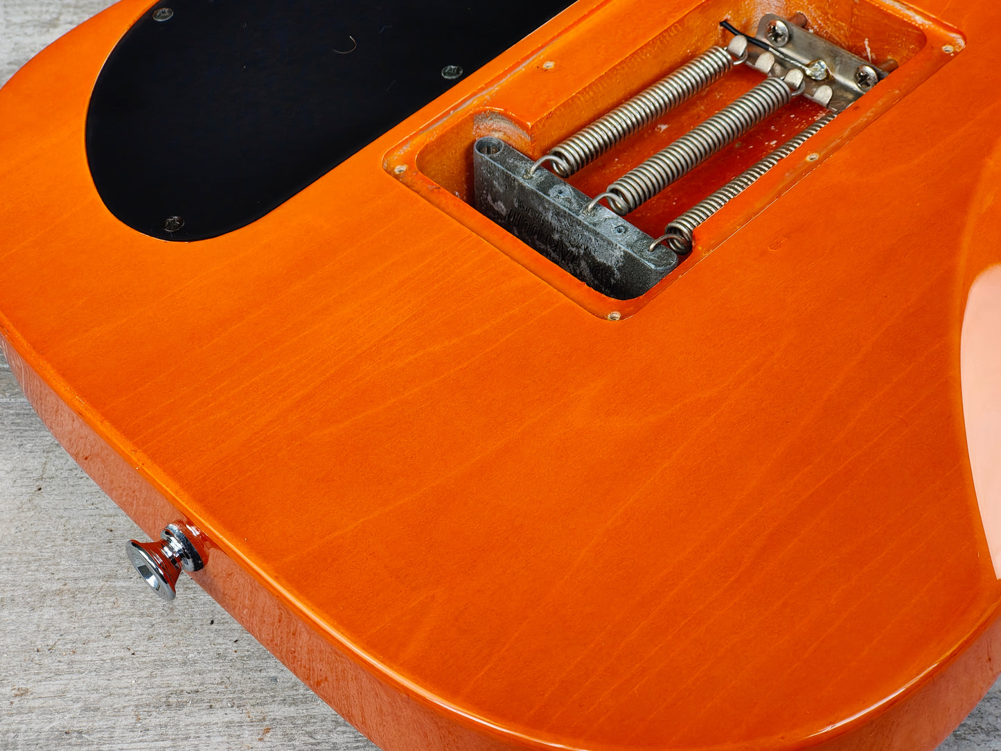 1998 Jackson Stars Japan ADK-905 Arch Top Dinky Superstrat (Flame Amber)