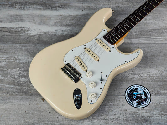 2010 Fender Japan ST72-RB Blackmore '72 Reissue Scalloped Stratocaster (White)
