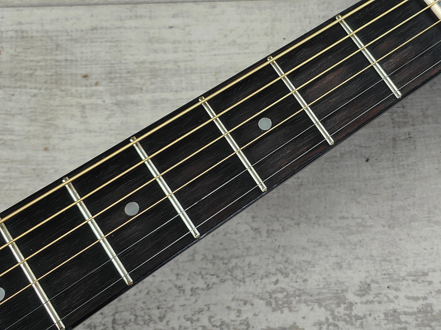 1970's Yamaki Japan F-15 Folk Acoustic Guitar (Brown Sunburst)