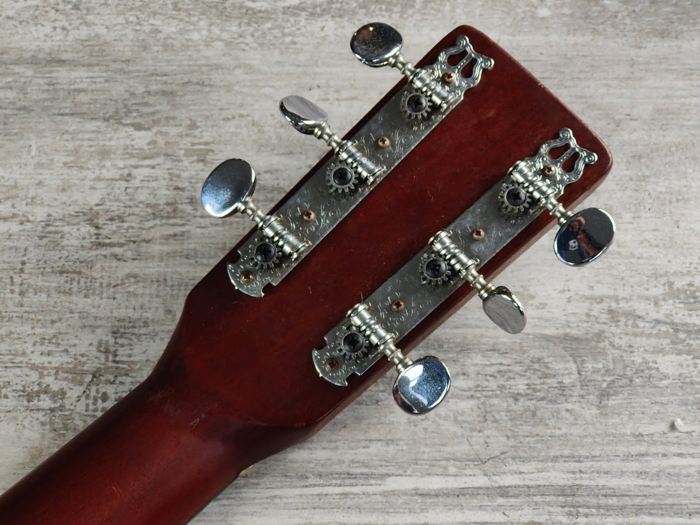 1970's Yamaki Japan F-15 Folk Acoustic Guitar (Brown Sunburst)