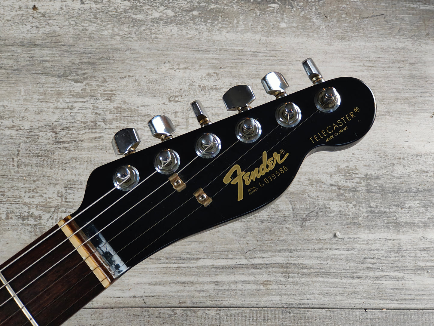 1989 Fender Japan TL80G-60 Telecaster (Black)