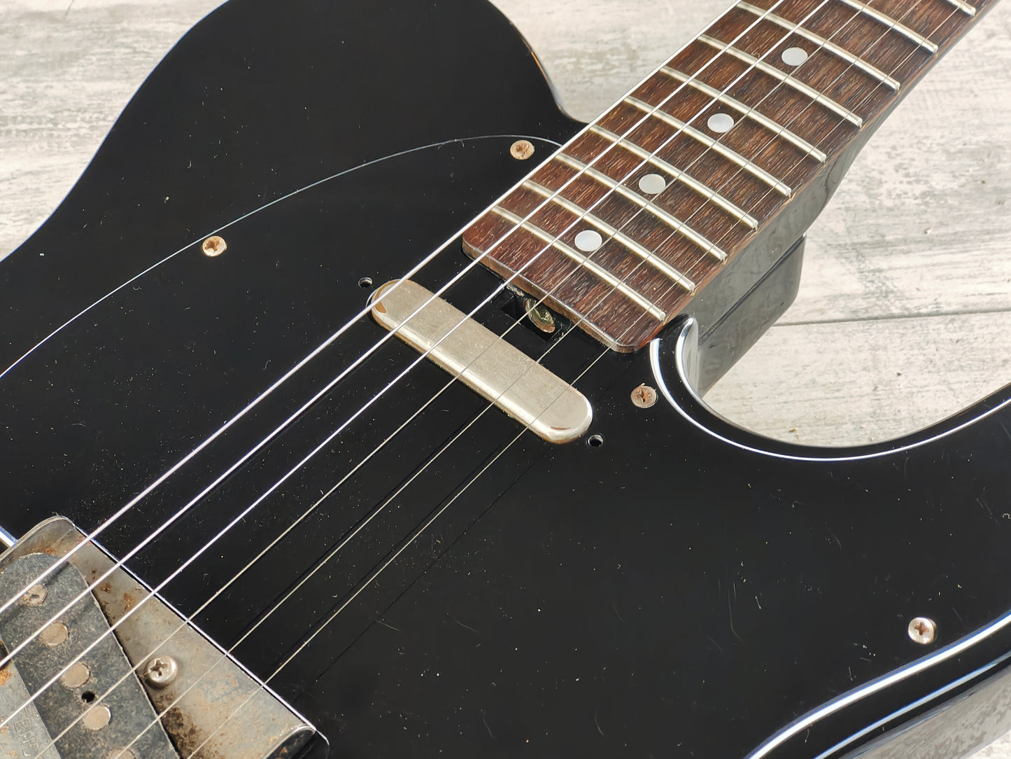 1989 Fender Japan TL80G-60 Telecaster (Black)