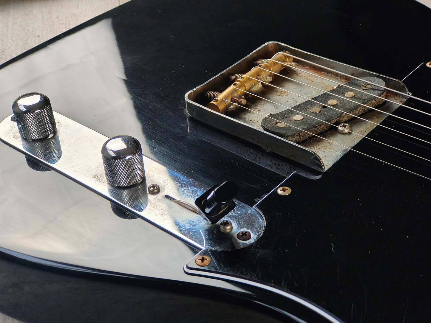 1989 Fender Japan TL80G-60 Telecaster (Black)