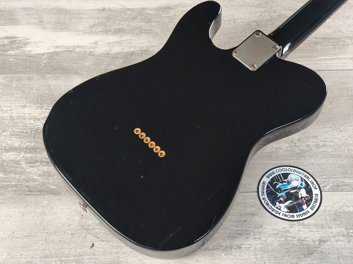 1989 Fender Japan TL80G-60 Telecaster (Black)