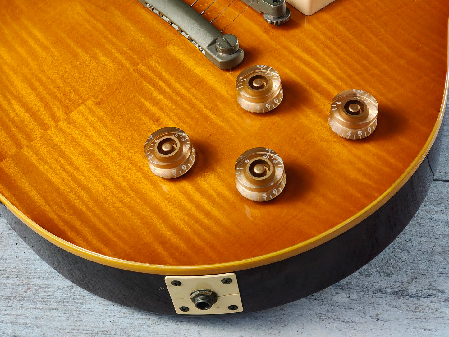 1992 Greco Japan EG-90 Rock Spirits Les Paul Standard (Amber)