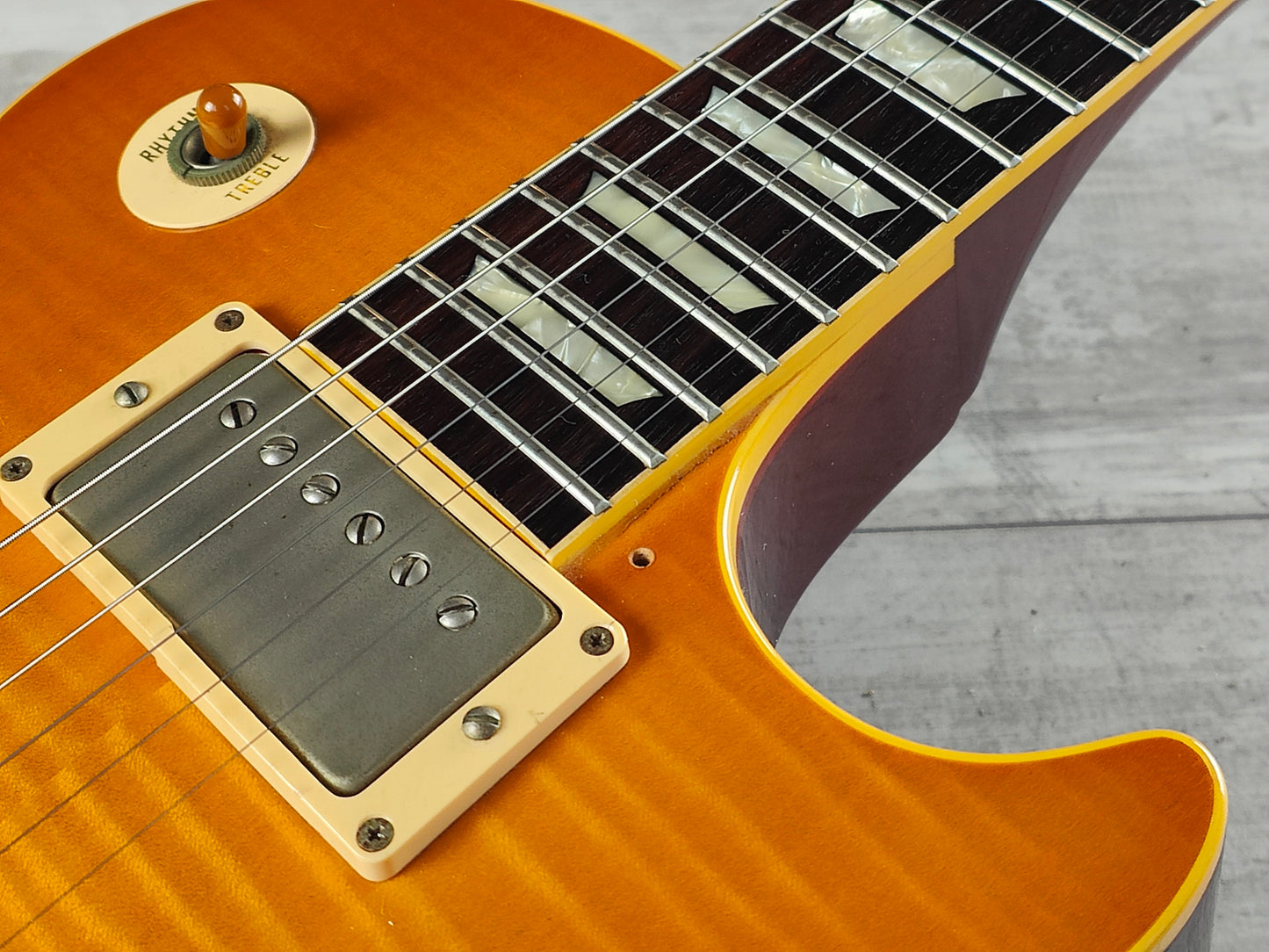 1992 Greco Japan EG-90 Rock Spirits Les Paul Standard (Amber)