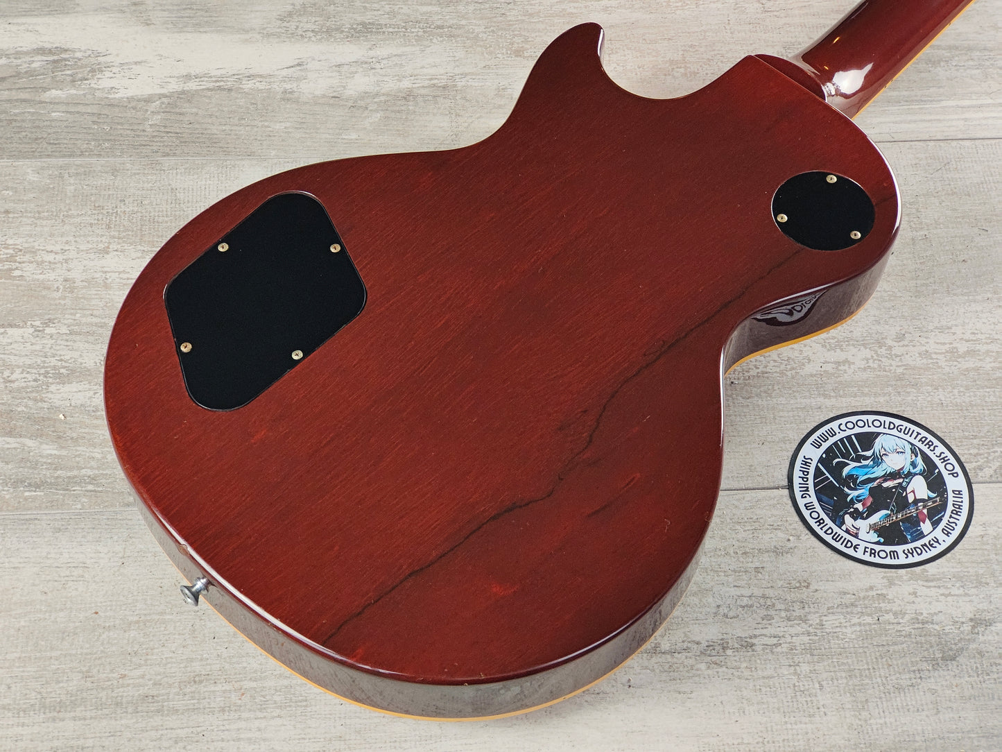 1992 Greco Japan EG-90 Rock Spirits Les Paul Standard (Amber)