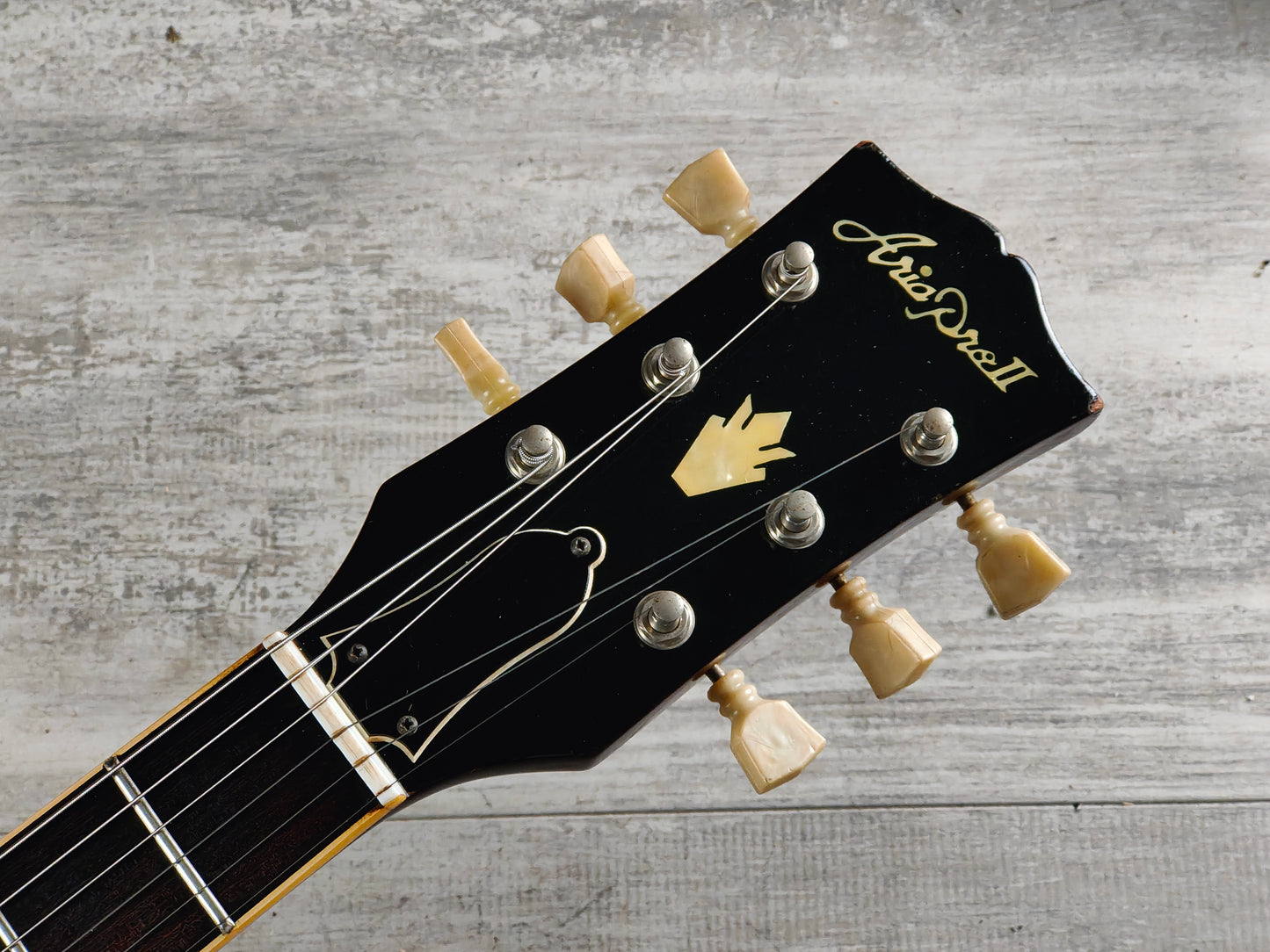 1981 Aria Pro II Japan SL-500D '61 SG Double Cutaway (Cherry Red)