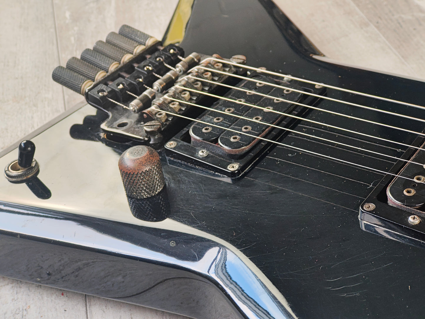 1984 Greco Japan GTX-55 "Tusk" Explorer (Black)