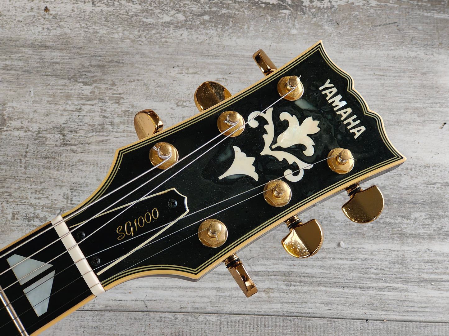 1980 Yamaha Japan SG-1000 Double Cutaway (Brown Sunburst)