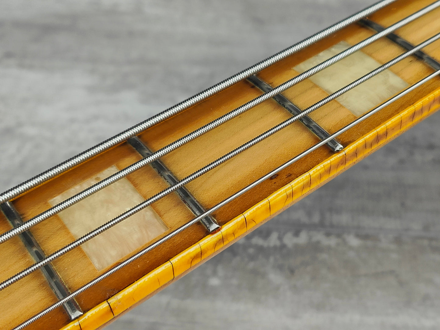 1978 Greco Japan JB600W Jazz Bass (Aged White)