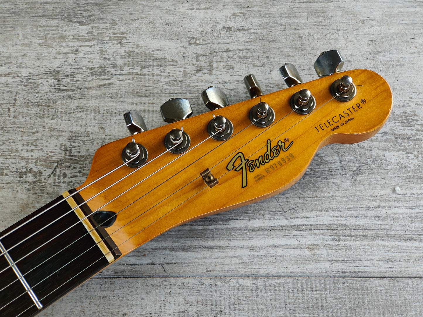 1989 Fender Japan E Series Telecaster (Black)