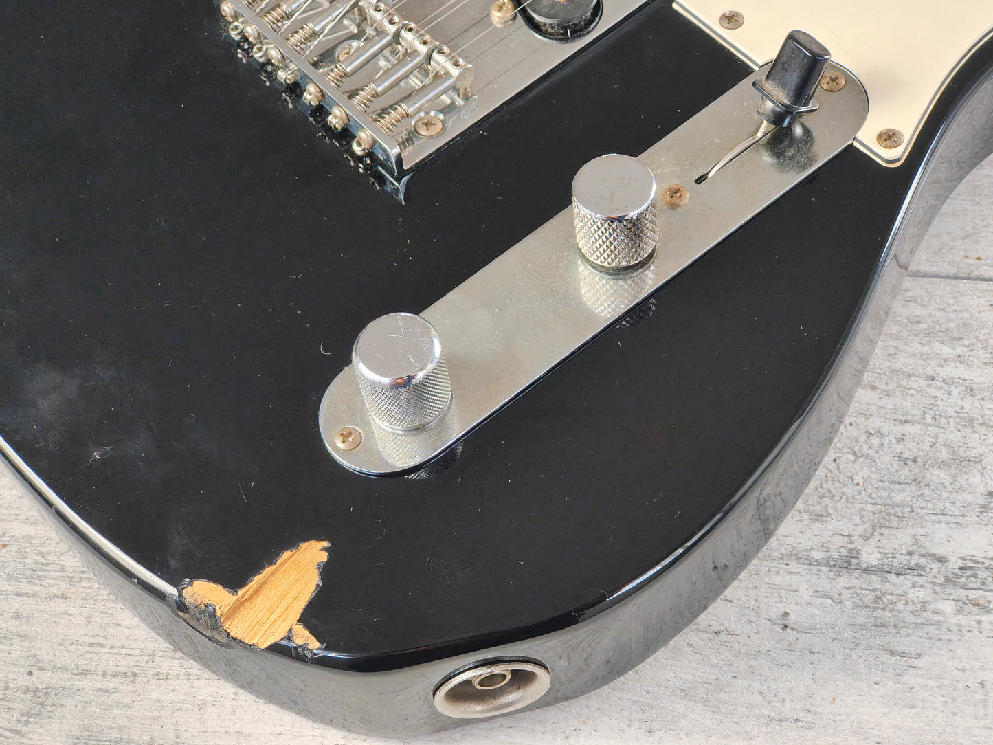 1989 Fender Japan E Series Telecaster (Black)