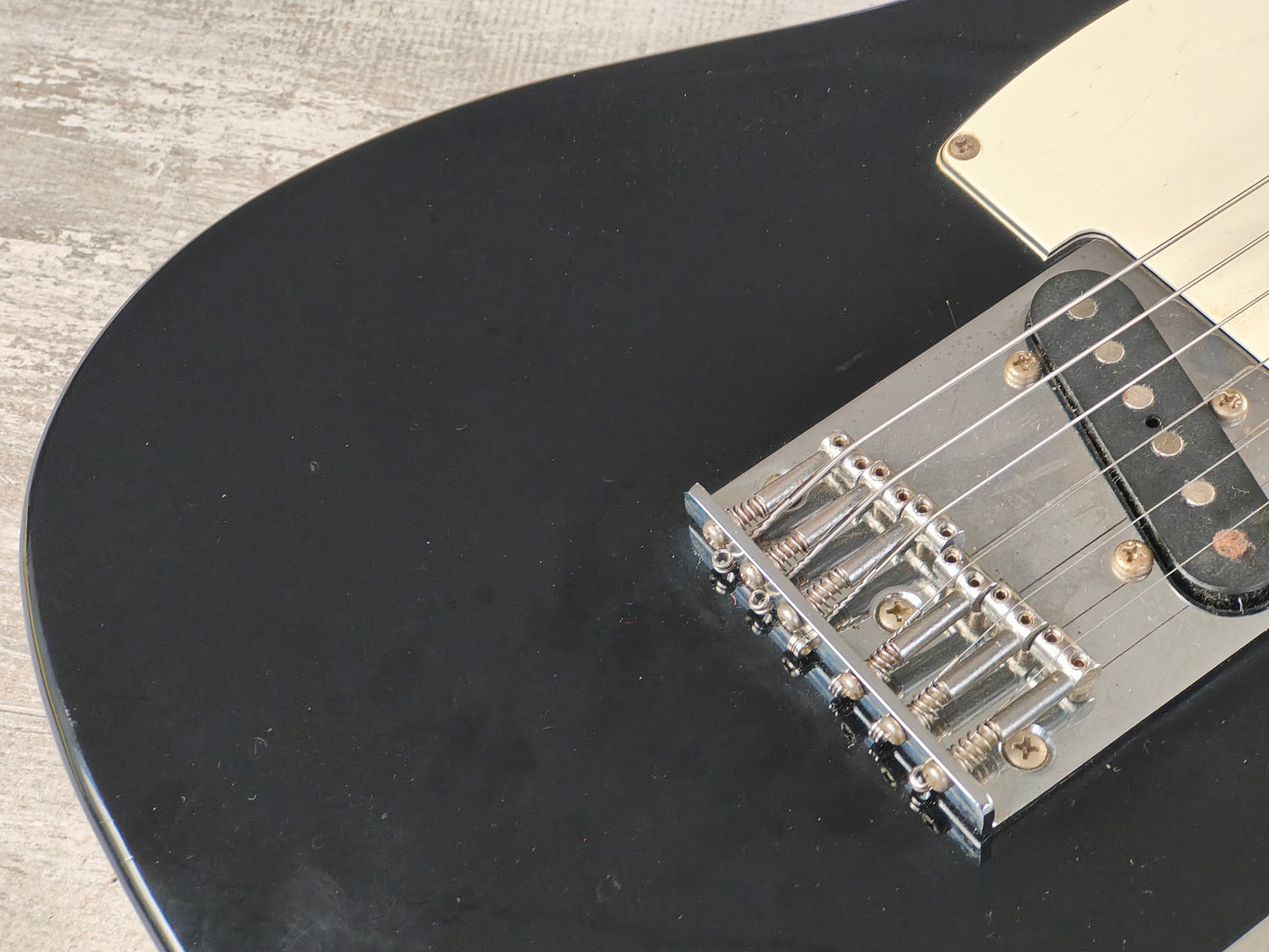 1989 Fender Japan E Series Telecaster (Black)