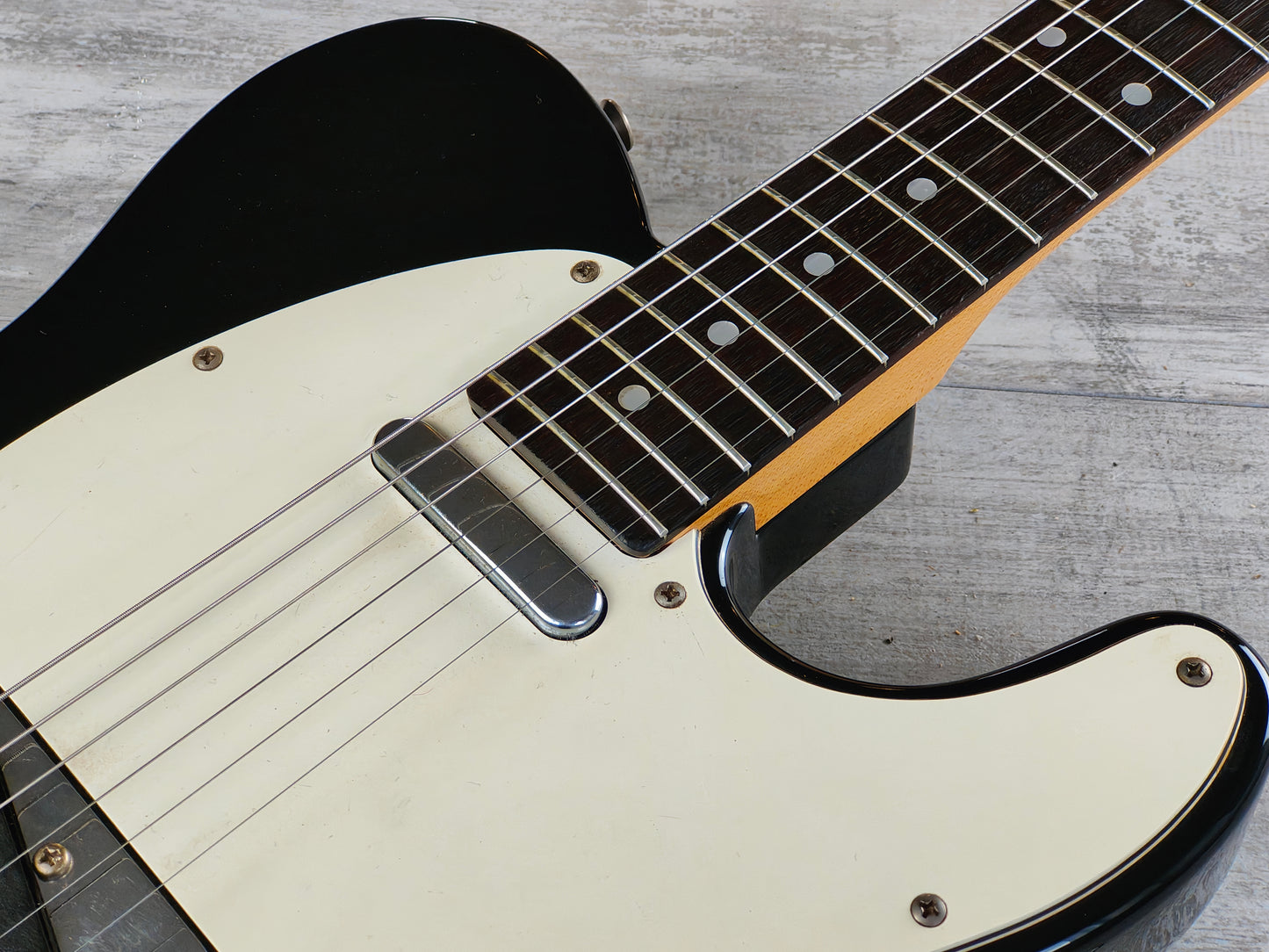 1989 Fender Japan E Series Telecaster (Black)