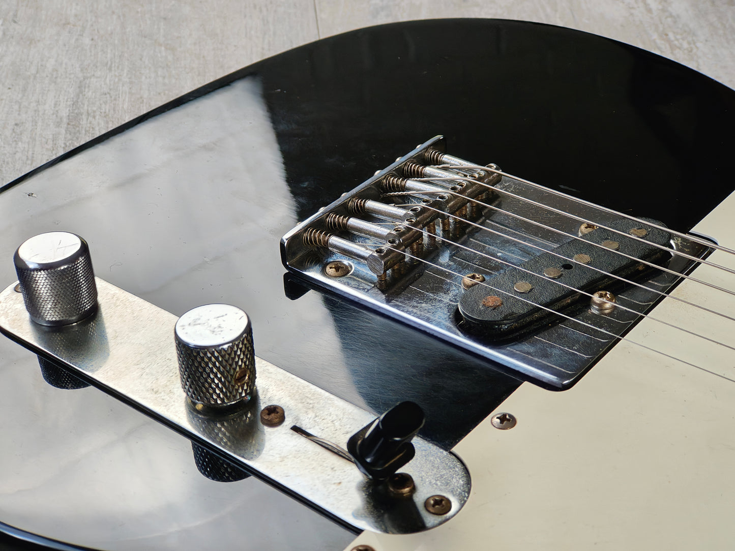 1989 Fender Japan E Series Telecaster (Black)