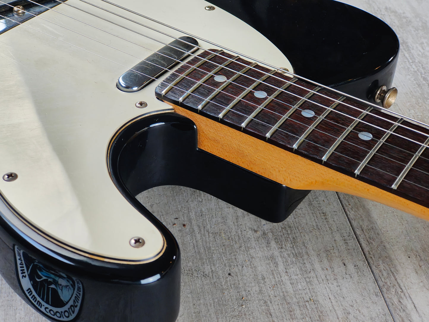 1989 Fender Japan E Series Telecaster (Black)