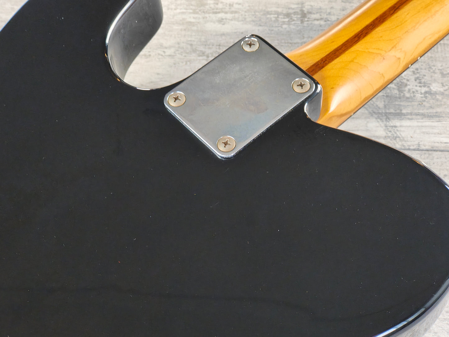 1989 Fender Japan E Series Telecaster (Black)