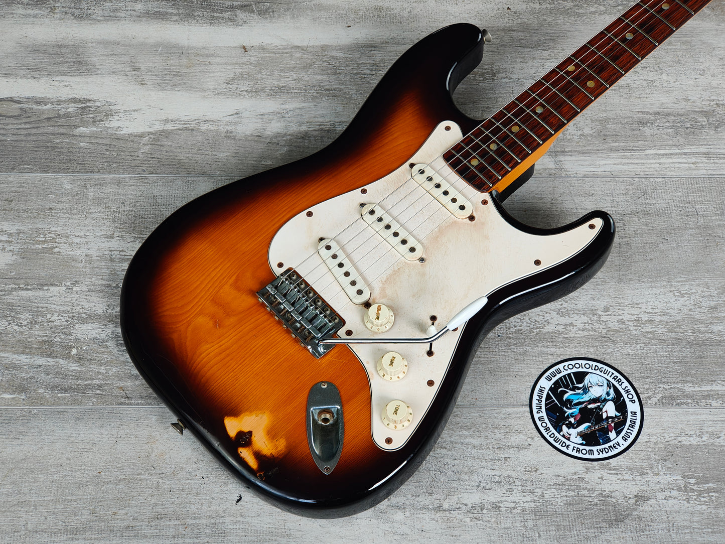1977 Navigator (by ESP Japan) Esparto SP-01 '62 Reissue Stratocaster (Brown Sunburst)