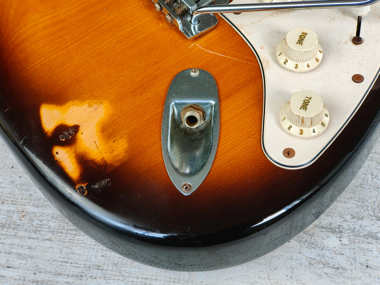 1977 Navigator (by ESP Japan) Esparto SP-01 '62 Reissue Stratocaster (Brown Sunburst)