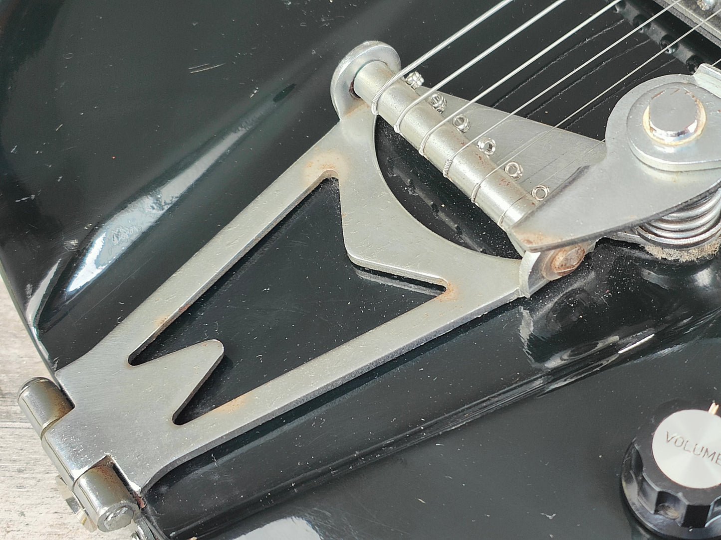 1960's Firstman (by Teisco Japan) Baron Semi-Hollowbody (Black)
