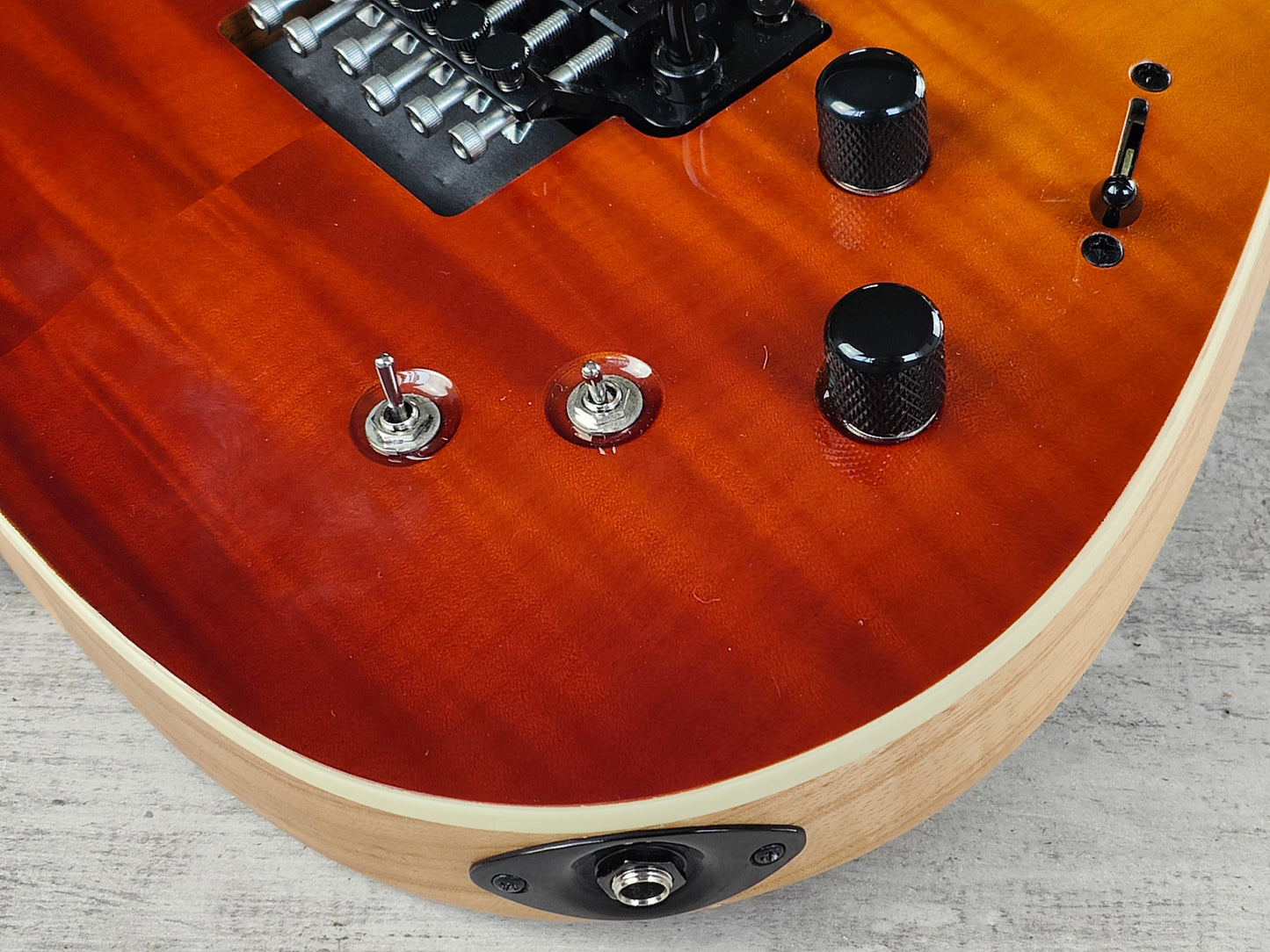 2021 Schecter Diamond Series C-1 FR S SLS Elite w/Sustainiac (Antique Fade Burst)