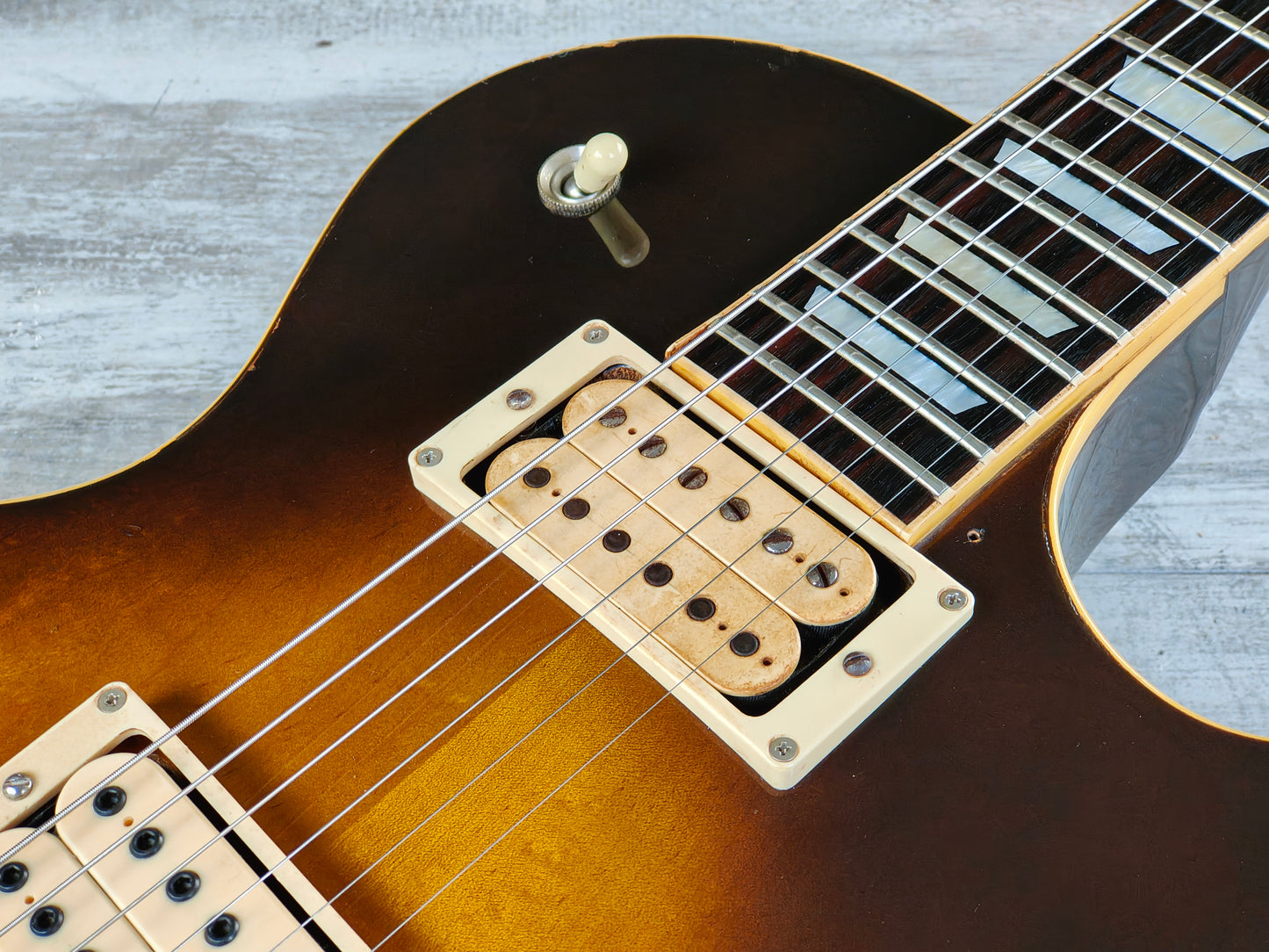 1978 Greco Japan EG-900T Les Paul Standard w/Dimarzio's (Brown Sunburst) (Balance)