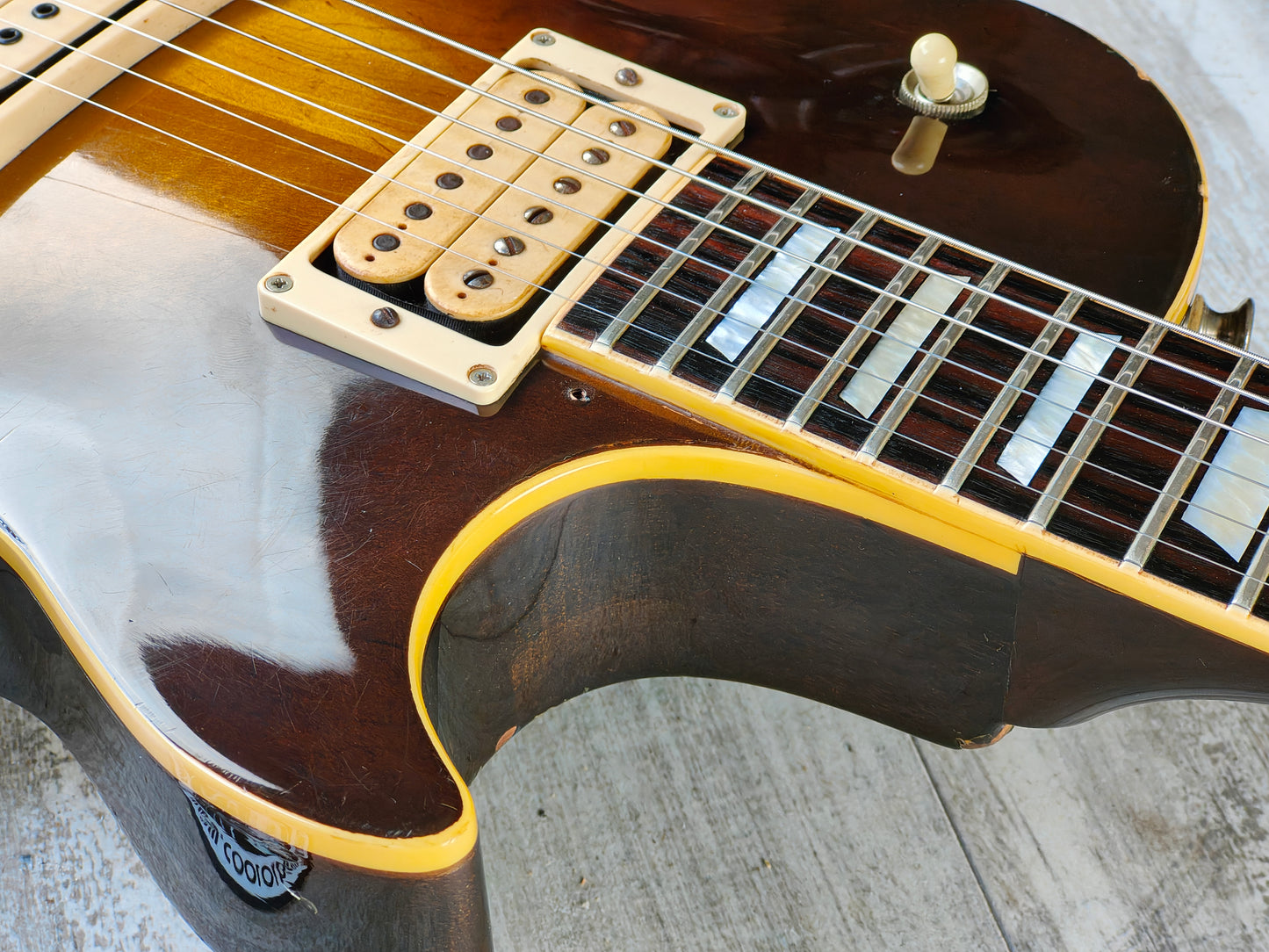 1978 Greco Japan EG-900T Les Paul Standard w/Dimarzio's (Brown Sunburst) (Balance)