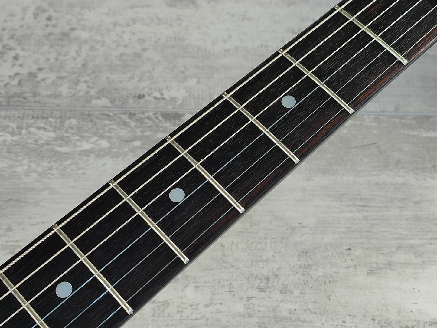 1984 Aria Pro II Japan ZZ Deluxe Explorer (Black Blue Sunburst)