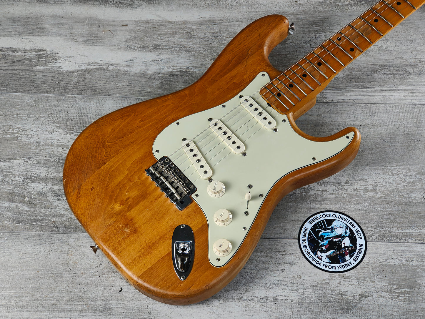 1989 Fender Japan ST57 '57 Reissue Vintage Stratocaster (Natural)
