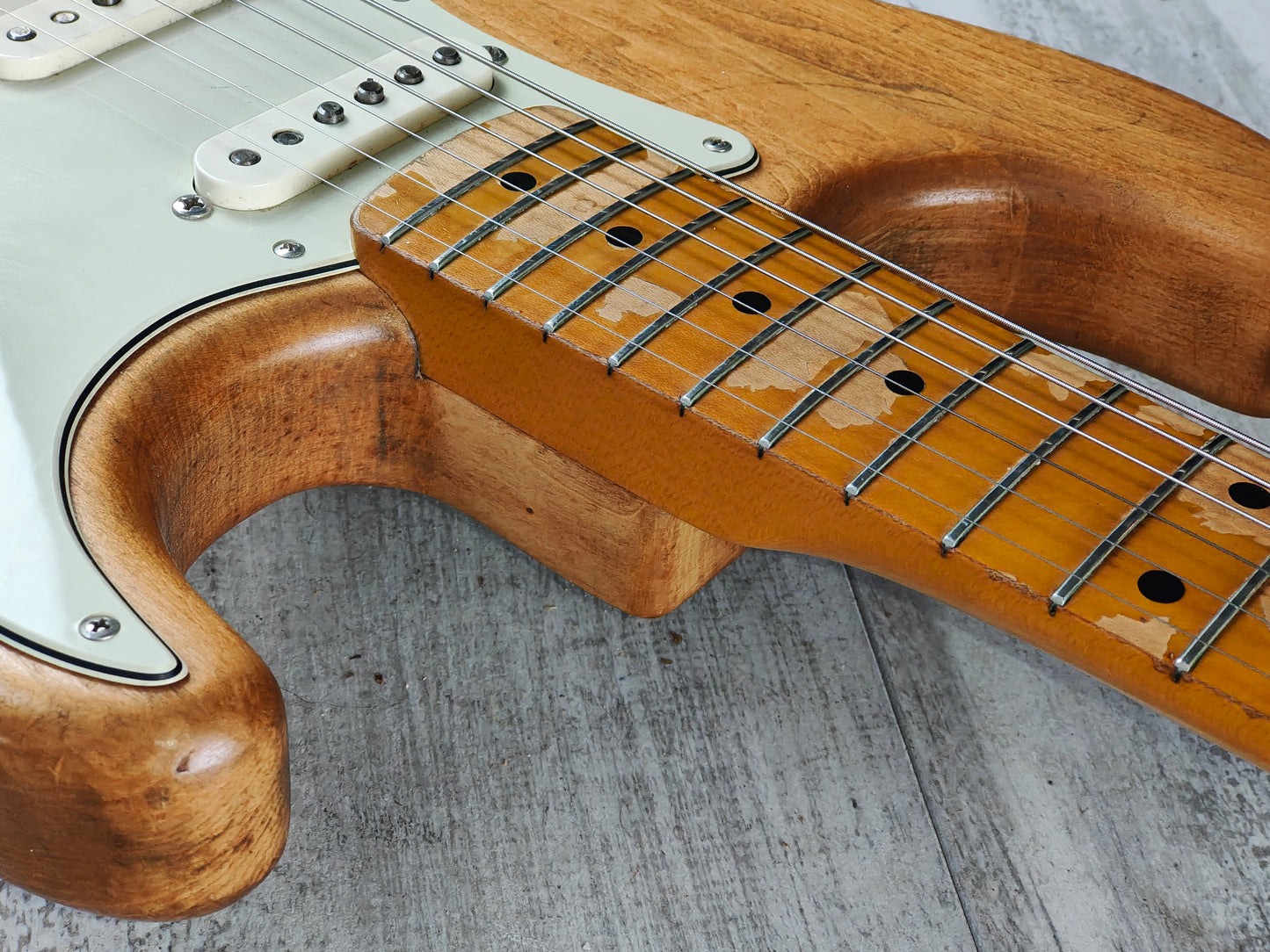 1989 Fender Japan ST57 '57 Reissue Vintage Stratocaster (Natural)