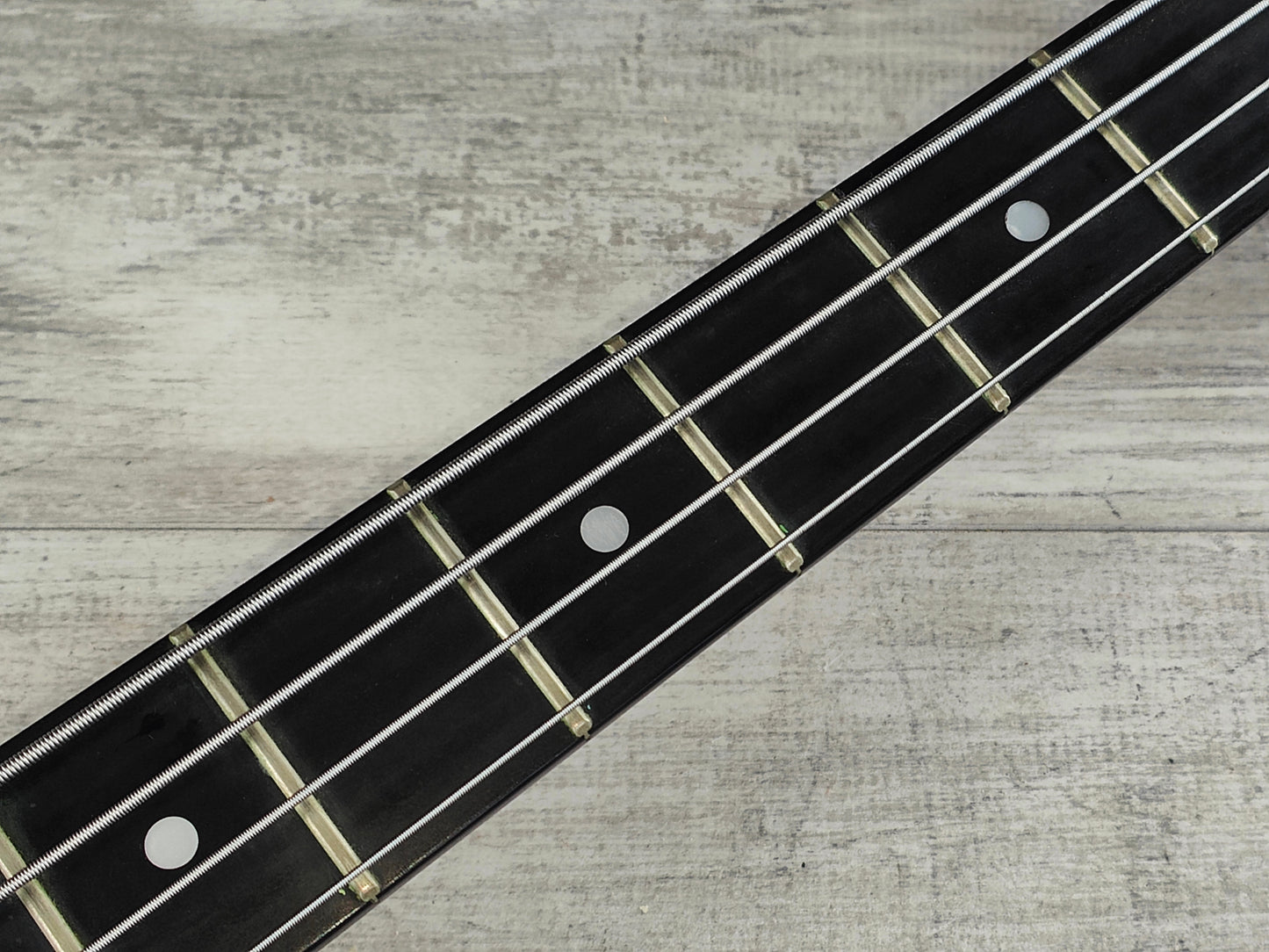 1990 B.C Rich Japan Warlock Bass w/EMG Pickup (Brown)