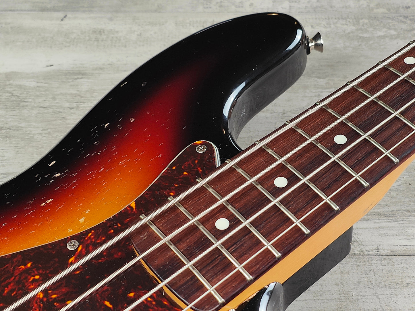 2007 Navigator (by ESP Japan) NJB-280LTD Jazz Bass (Sunburst)