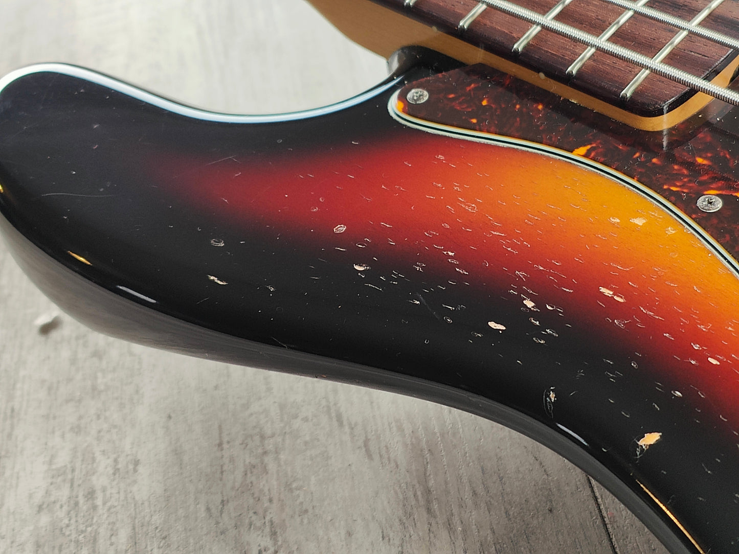 2007 Navigator (by ESP Japan) NJB-280LTD Jazz Bass (Sunburst)