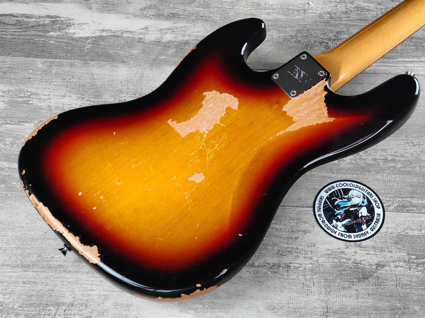 2007 Navigator (by ESP Japan) NJB-280LTD Jazz Bass (Sunburst)