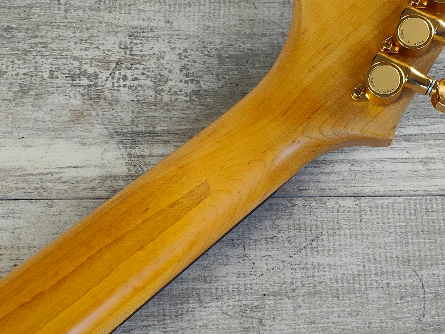 1990 Aria Pro II Japan Magna "Aura" Artist Model Superstrat (Pink Graffiti)