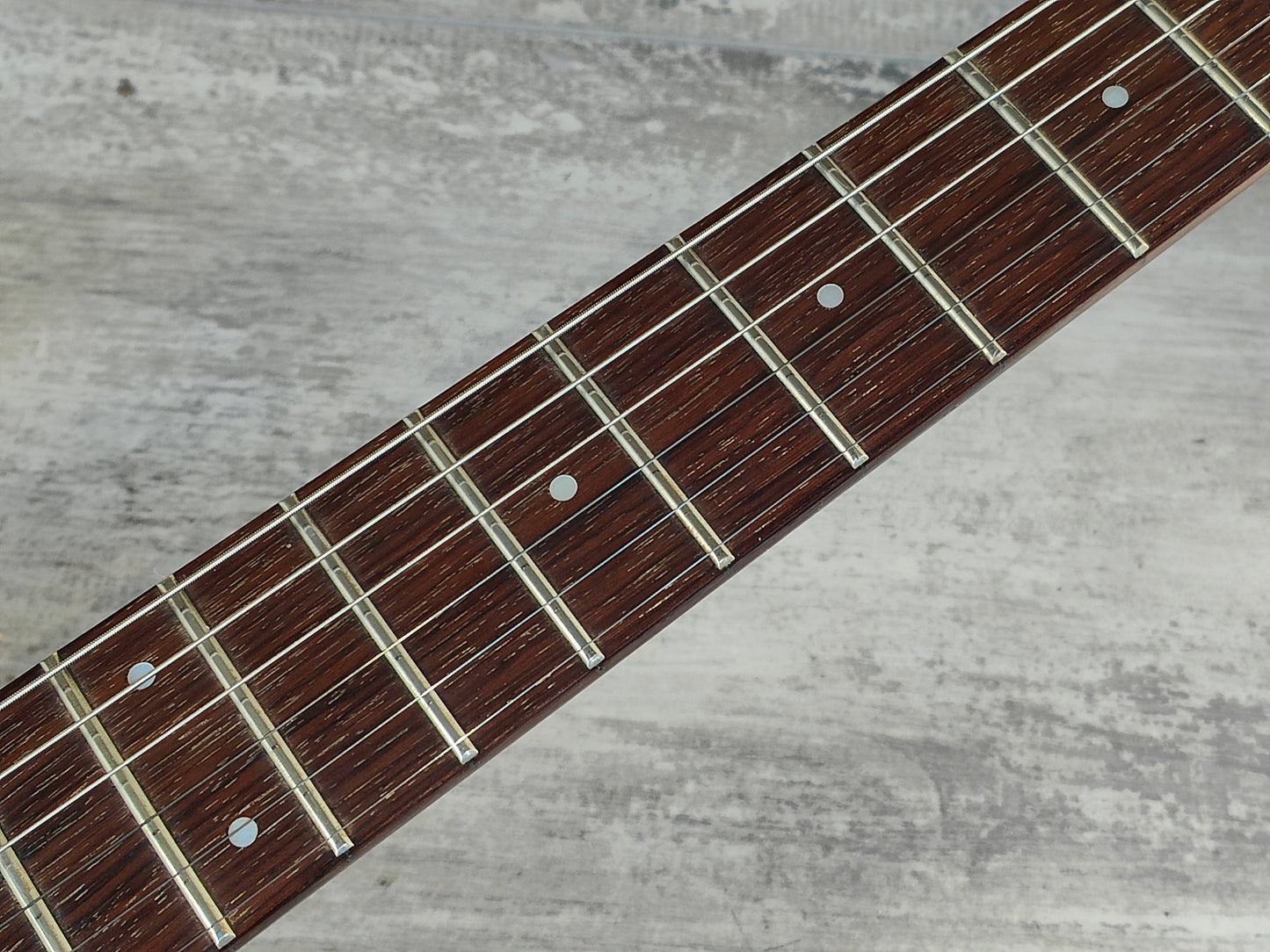 1993 Aria Pro II Japan MA-55 Magna Superstrat (Metallic Blue Flake)